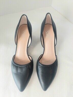 Franco Sarto Leather Wedge